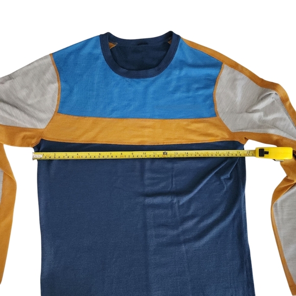 BULA Retro merino wool crew Colorblock Thermal Shirt - Picture 8 of 9